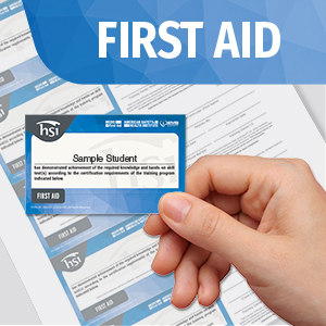 Aid Card HSI Emergency Care United States