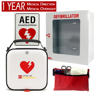 Physio Control LIFEPAK CR2 Complete AED Package - American AED